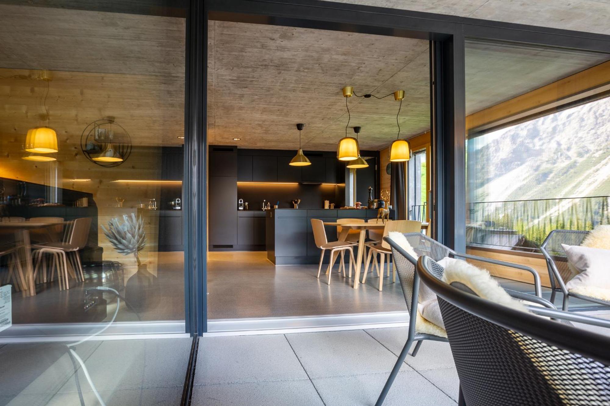 Haus Burgermeister Wohnung Aelplihorn 阿罗萨 外观 照片