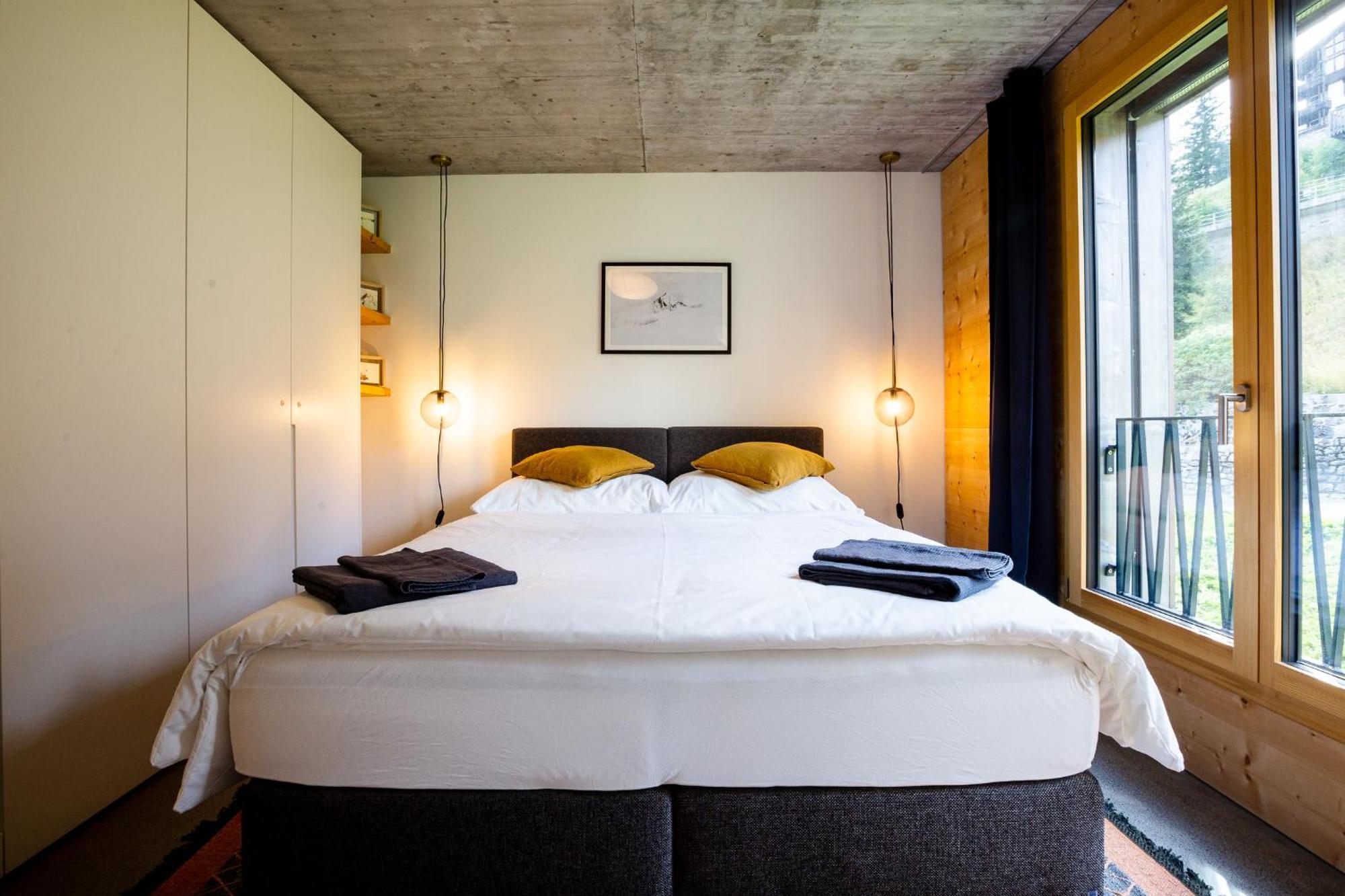 Haus Burgermeister Wohnung Aelplihorn 阿罗萨 外观 照片